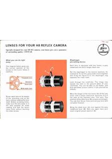 Bolex Kern Lenses - misc manual